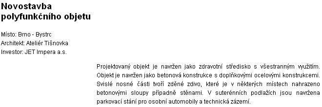 Kamechy – zdravotní středisko